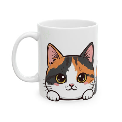 Cat Peek-a-Boo Mug | Best Cat Mama Gift