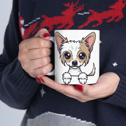 Chinese Crested Peek-a-Boo Mug | Best Chinese Crested Mama Gift