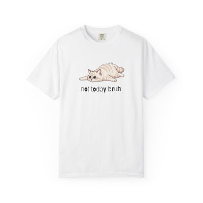 Long hair cream cat Not Today Bruh T-Shirt
