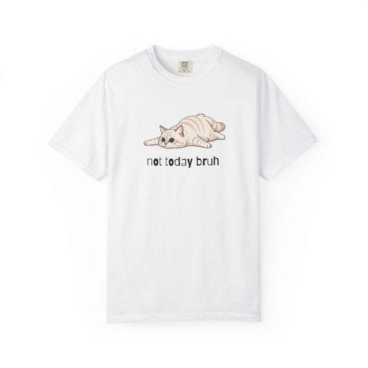 Long hair cream cat Not Today Bruh T-Shirt