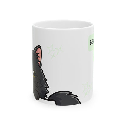 Cat Peek-a-Boo Mug | Best Cat Daddy Gift