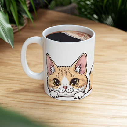 Selkirk Rex Peek-a-Boo Mug | Best Selkirk Rex Mama Gift