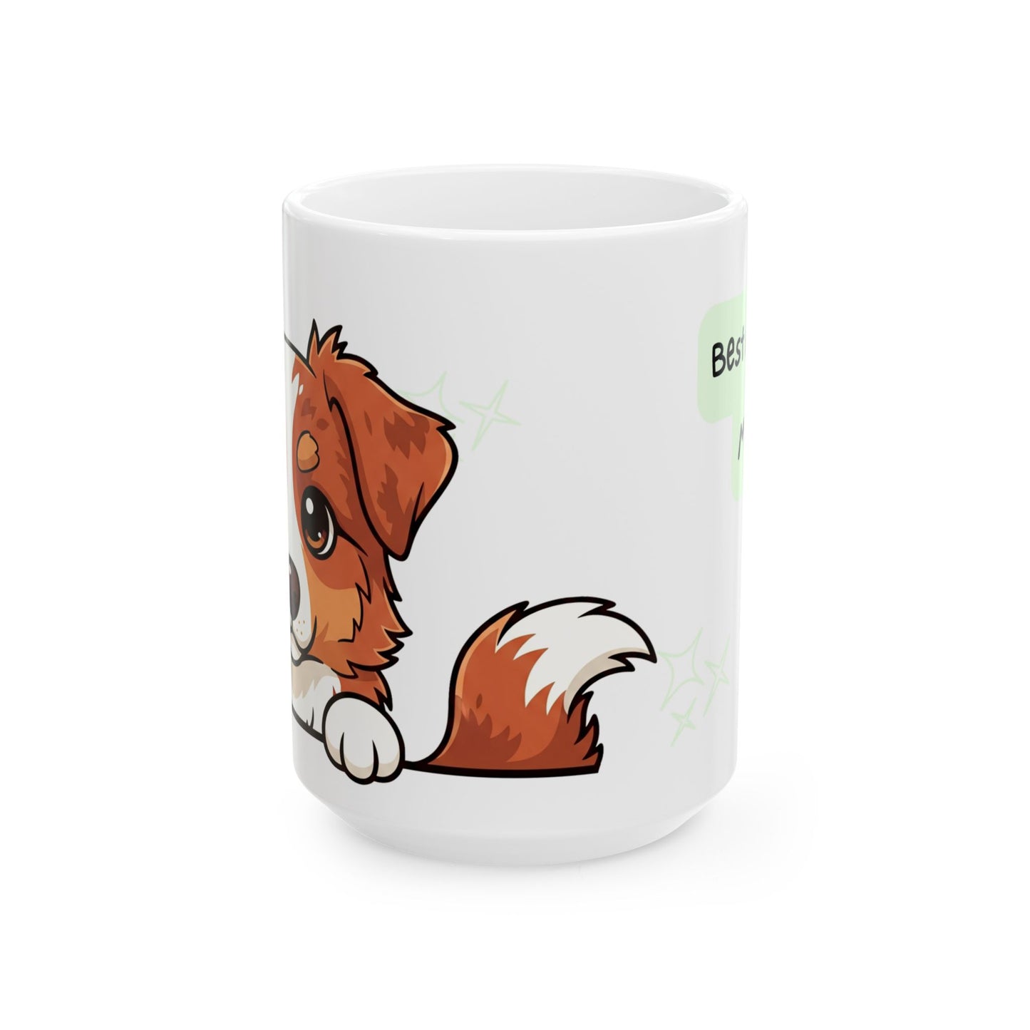 Australian Shepherd Peek-a-Boo Mug | Best Aussie Mama Gift