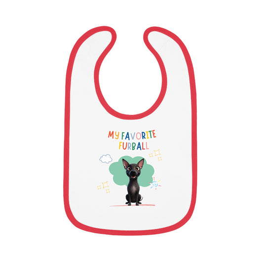 Hairless Dog Favorite Furball Baby Bib