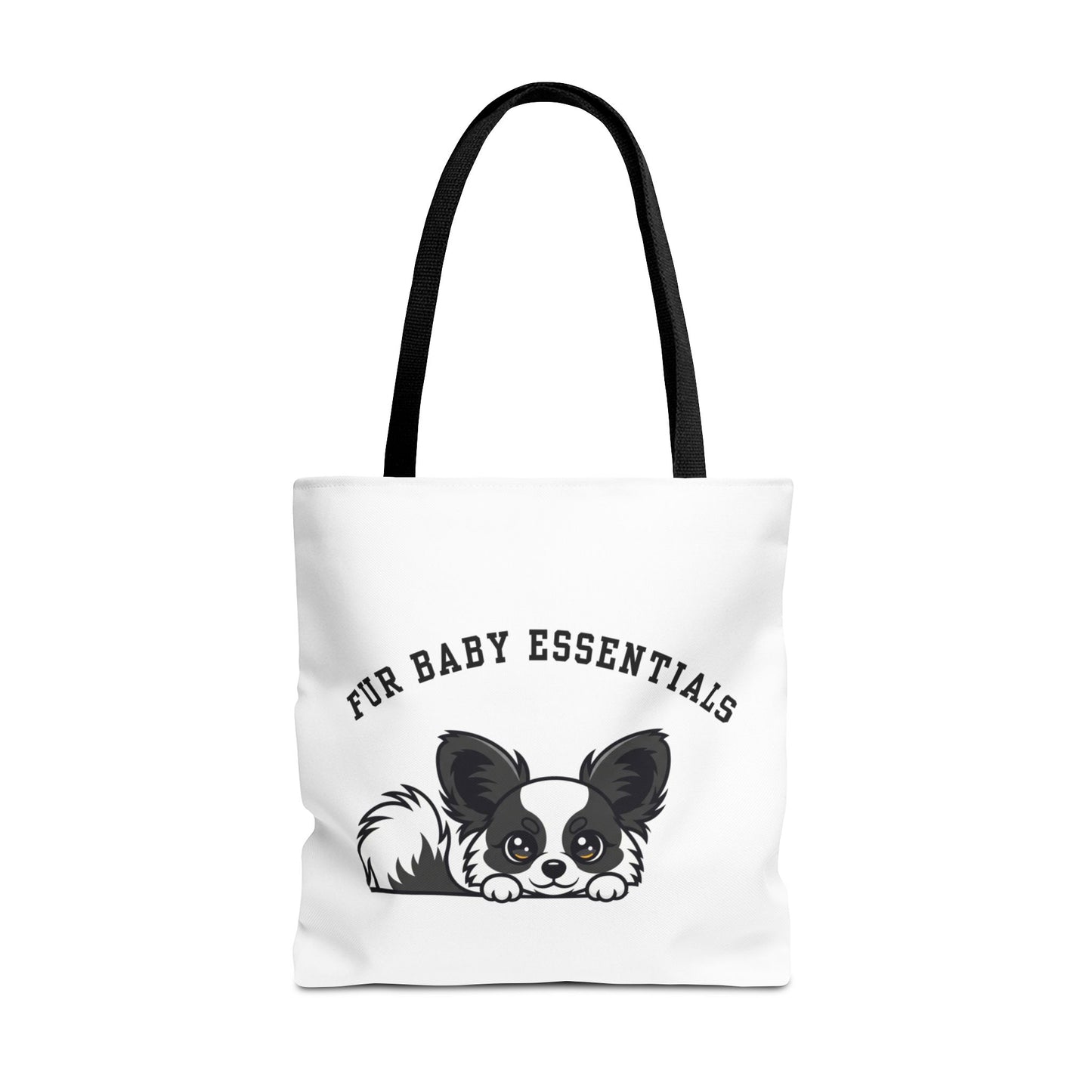 Papillon FurBaby Tote Bag