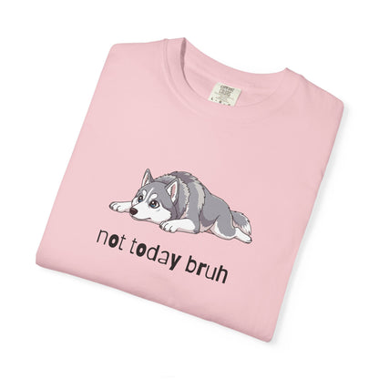 Husky Not Today Bruh T-Shirt