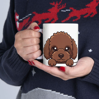 Doodle Peek-a-Boo Mug | Best Doodle Daddy Gift