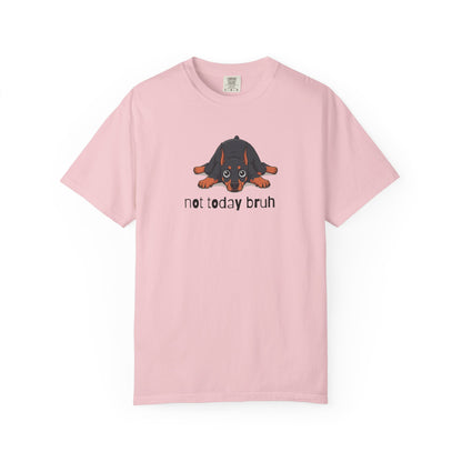 Doberman Not Today Bruh T-Shirt