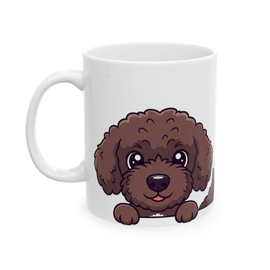 Portuguese Water Dog Peek-a-Boo Mug | Best Portie Mama Gift