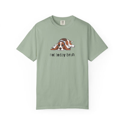 Basset Hound Not Today Bruh T-Shirt