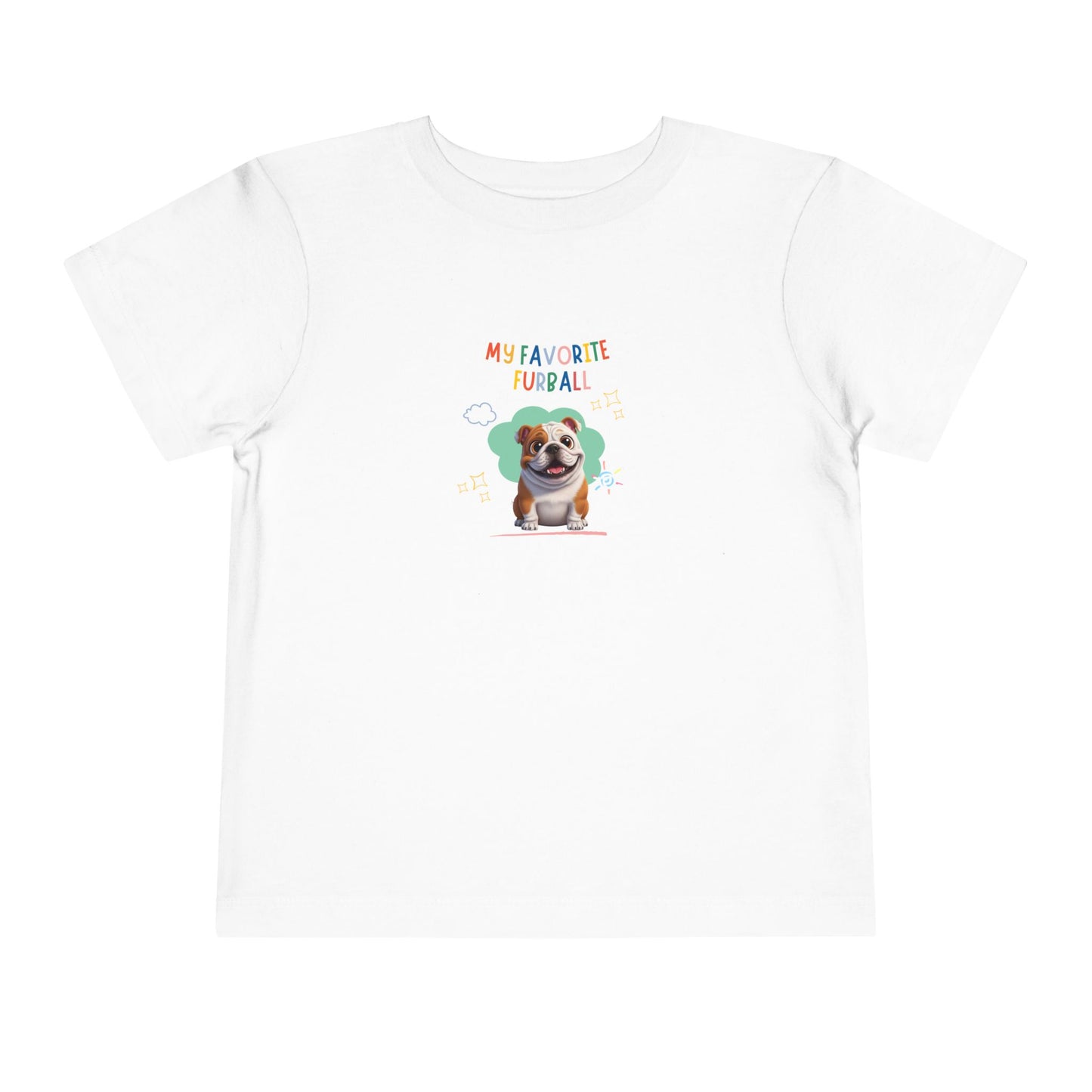 Bulldog Favorite Furball Toddler Tee