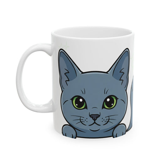 Cat Peek-a-Boo Mug | Best Cat Daddy Gift