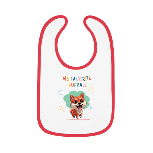 Shiba Favorite Furball Baby Bib