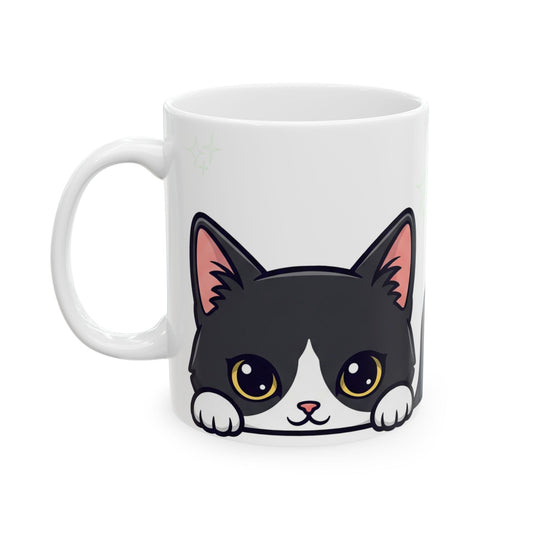 Cat Peek-a-Boo Mug | Best Cat Mama Gift