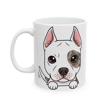 American Stafford Terrier Peek-a-Boo Mug | Best Staffy Daddy
