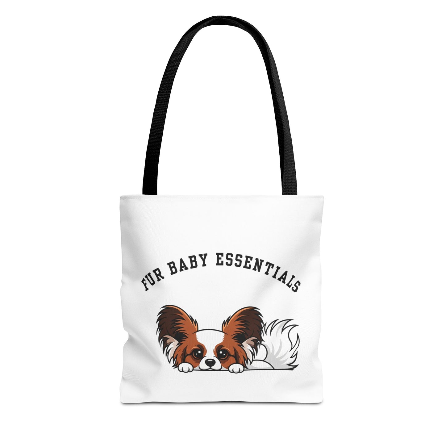 Papillon FurBaby Tote Bag