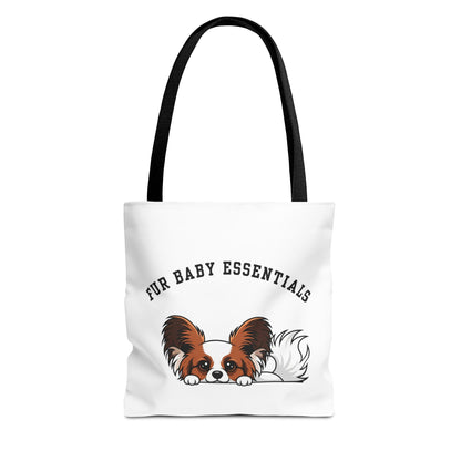 Papillon FurBaby Tote Bag