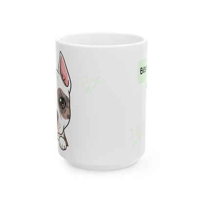 American Stafford Terrier Peek-a-Boo Mug | Best Staffy Daddy
