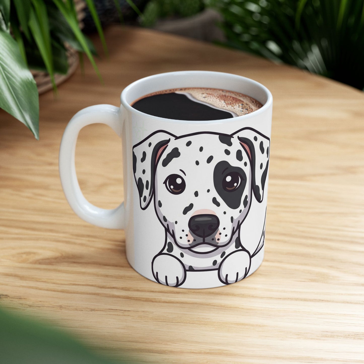 Dalmatian Peek-a-Boo Mug | Best Dalmatian Mama Gift