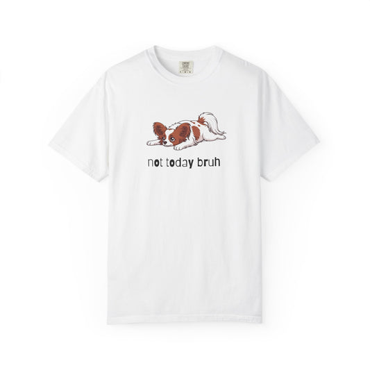 Papillon Not Today Bruh T-Shirt