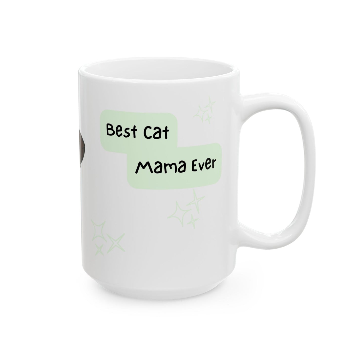 Cat Peek-a-Boo Mug | Best Cat Mama Gift