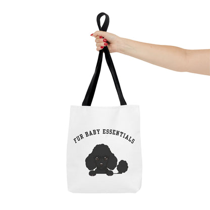 Poodle FurBaby Tote Bag