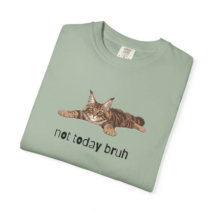Maine Coon Not Today Bruh T-Shirt