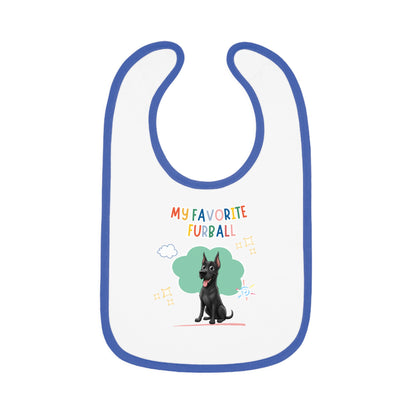 Great Dane Favorite Furball Baby Bib