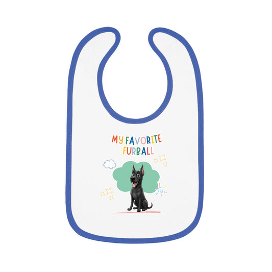 Great Dane Favorite Furball Baby Bib