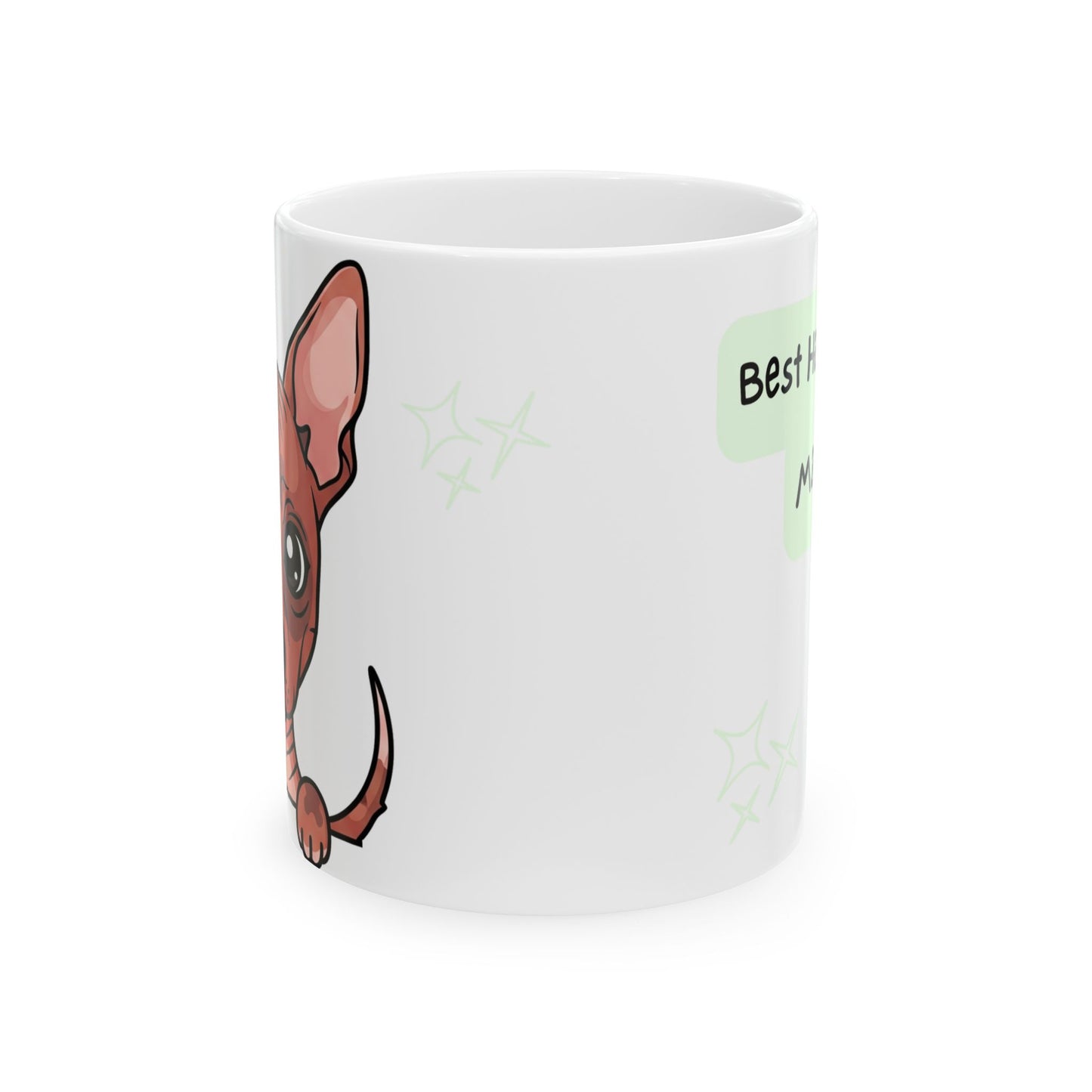 Peruvian Hairless Peek-a-Boo Mug | Best Hairless Dog Mama Gift