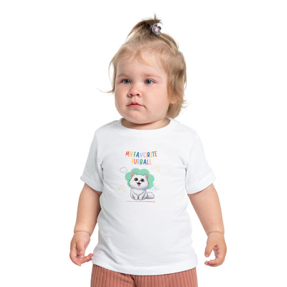 Persian Cat Favorite Furball Baby Tee