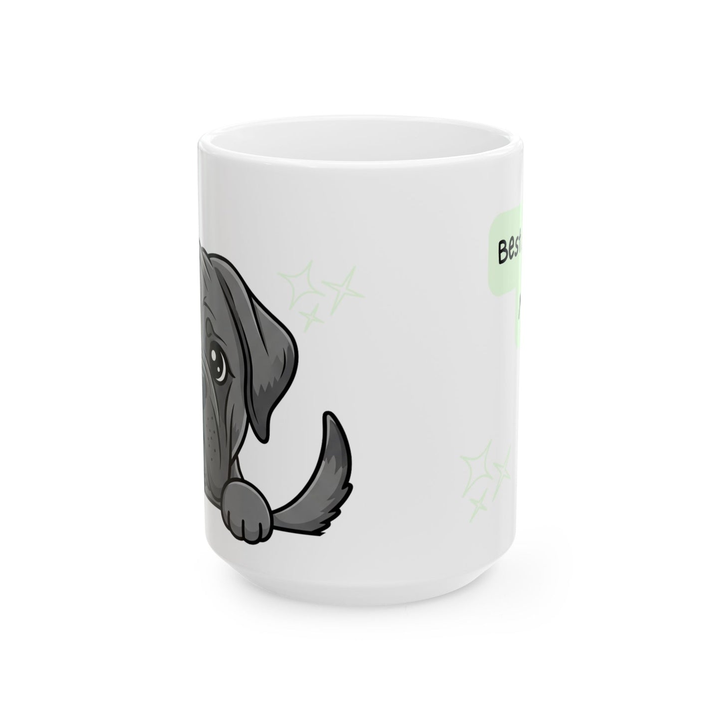 Mastiff Peek-a-Boo Mug | Best Mastiff Mama Gift