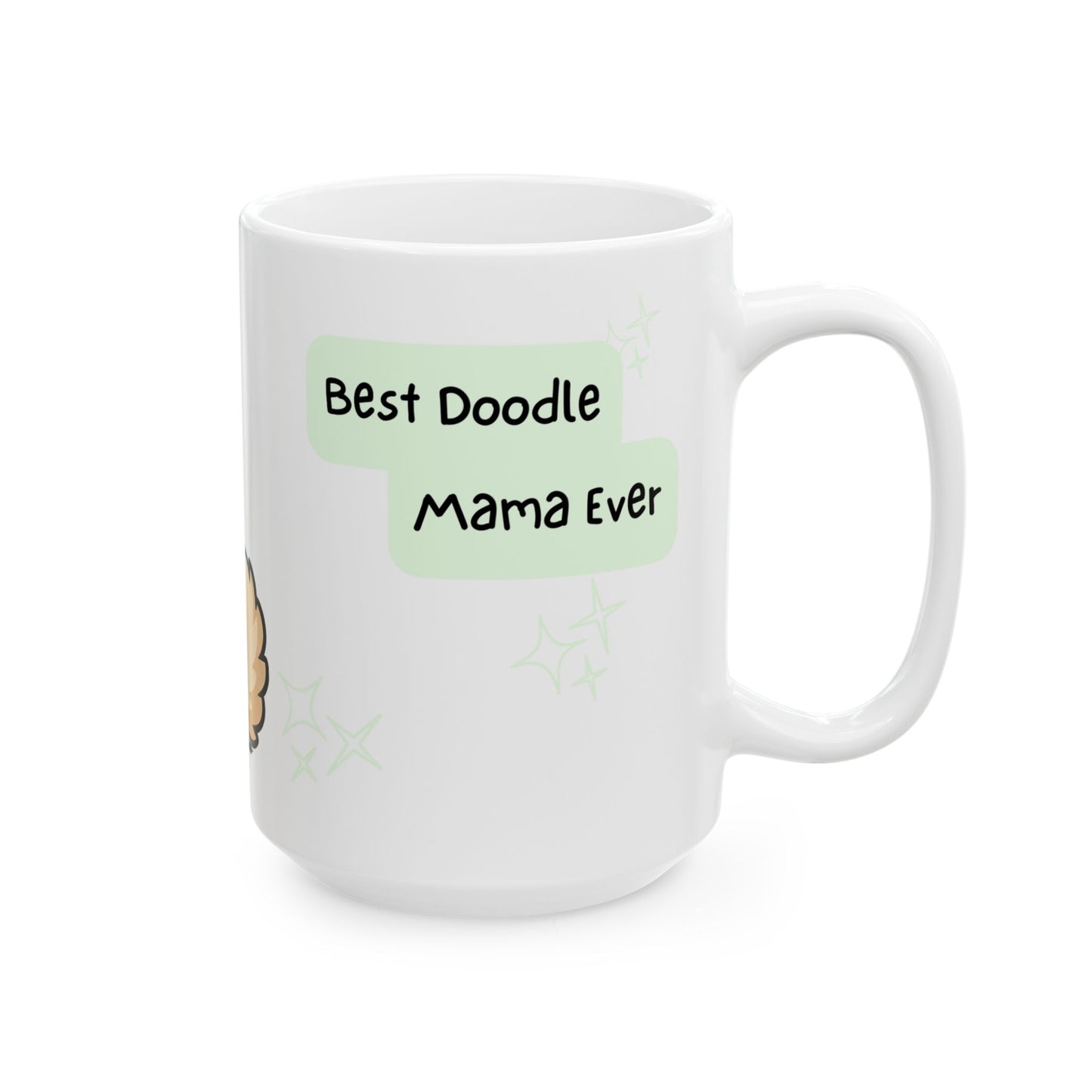 Doodle Peek-a-Boo Mug | Best Doodle Mama Gift