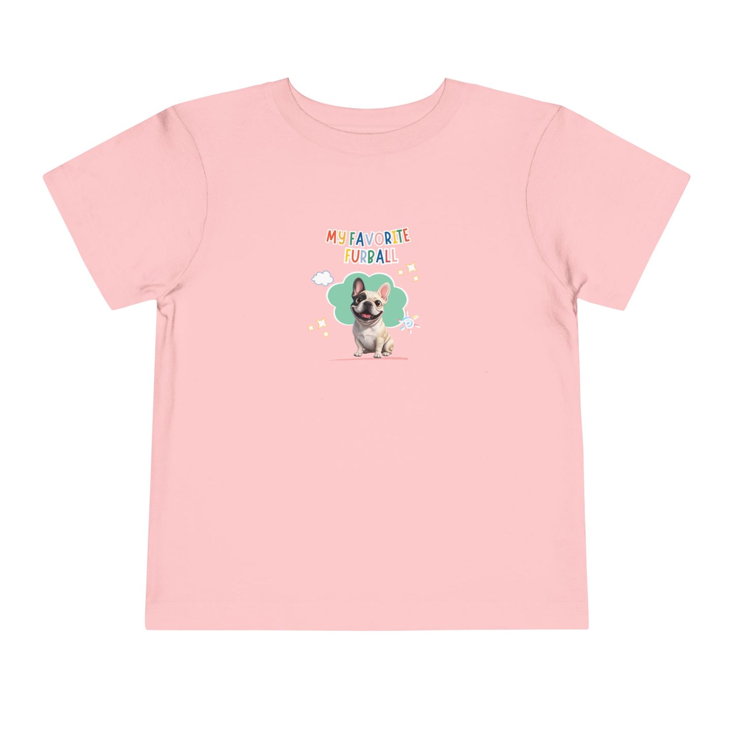 Frenchie Favorite Furball Toddler Tee