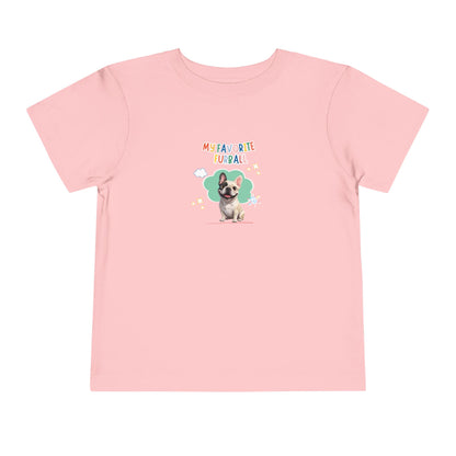 Frenchie Favorite Furball Toddler Tee