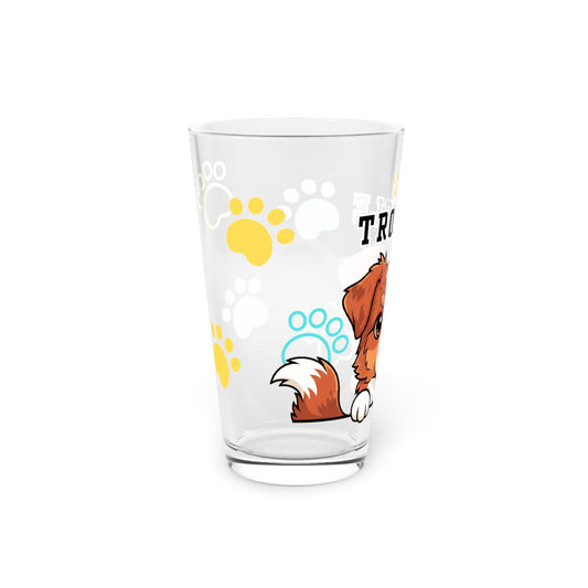 Aussie Tiny Trouble Pint Glass