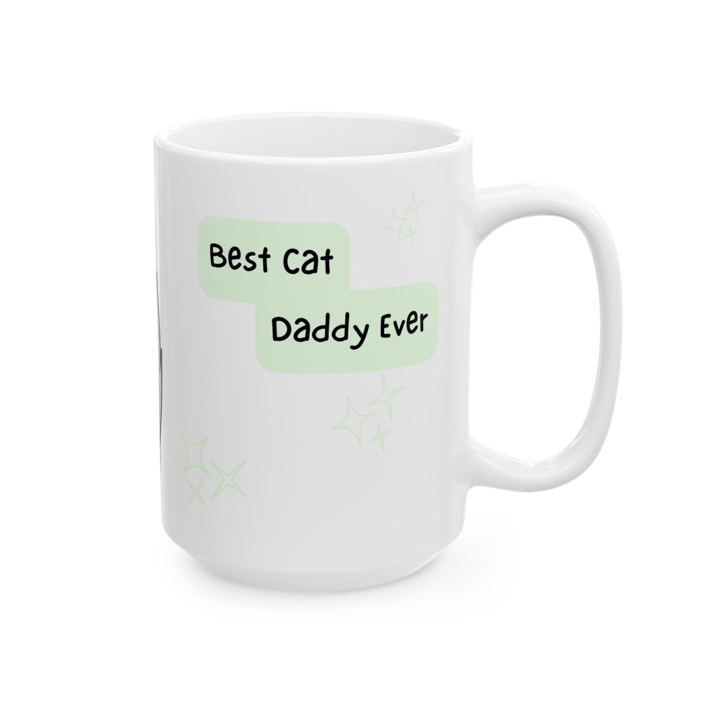 Cat Peek-a-Boo Mug | Best Cat Daddy Gift