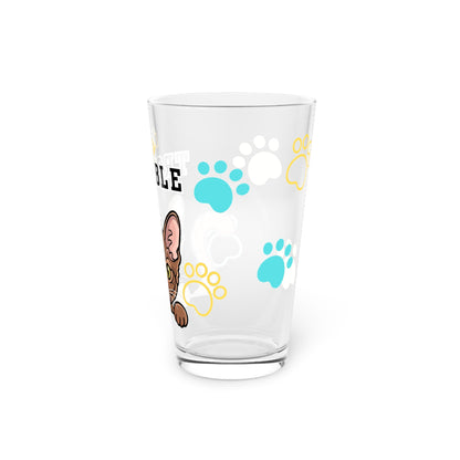 LaPerm Tiny Trouble Pint Glass