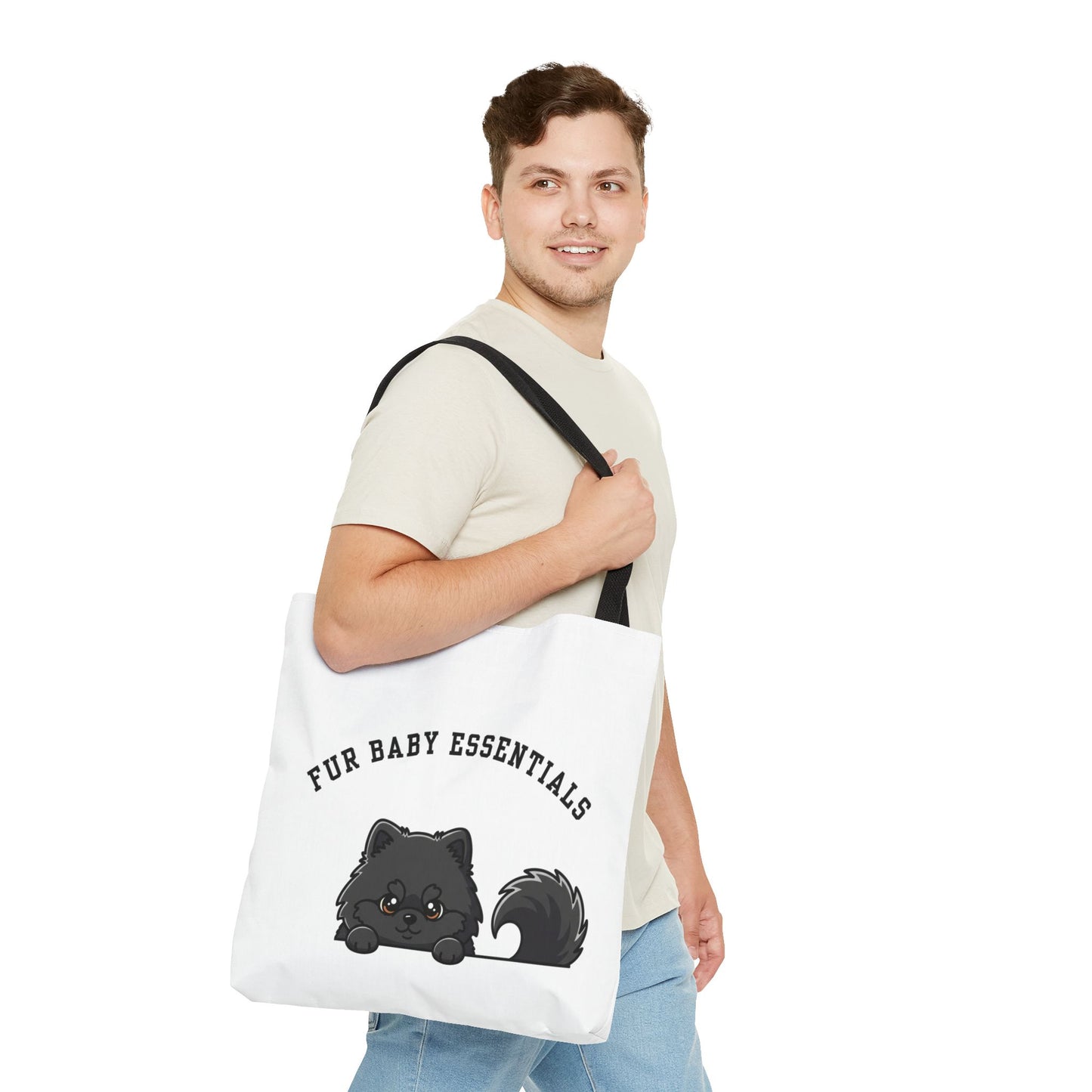 Pomeranian FurBaby Tote Bag