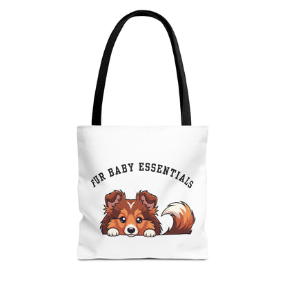 Sheltie FurBaby Tote Bag