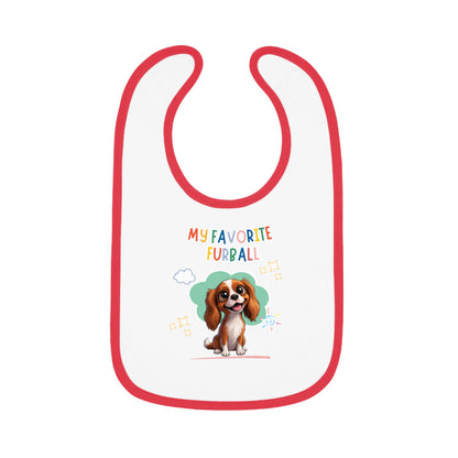 Cavalier Favorite Furball Baby Bib
