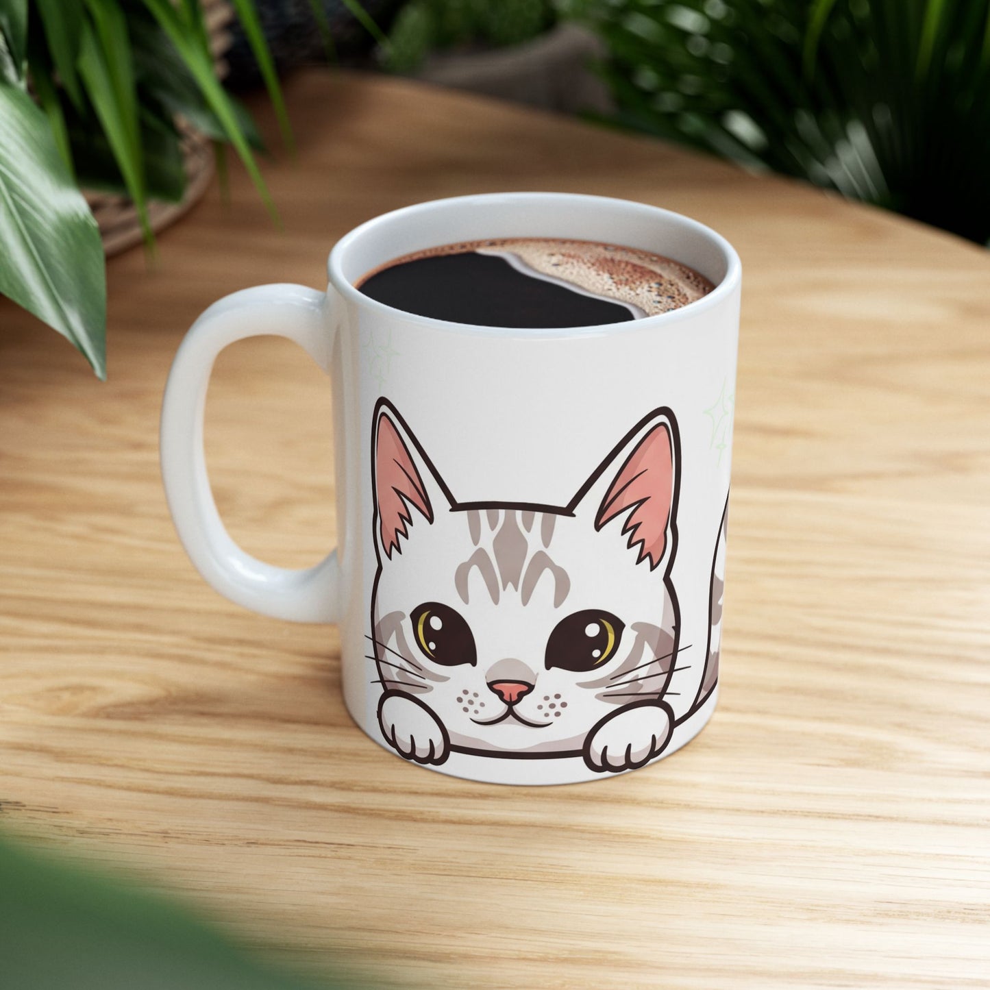 Bengal Peek-a-Boo Mug | Best Bengal Daddy Gift
