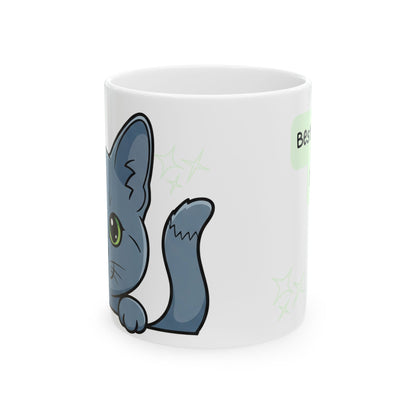 Cat Peek-a-Boo Mug | Best Cat Mama Gift