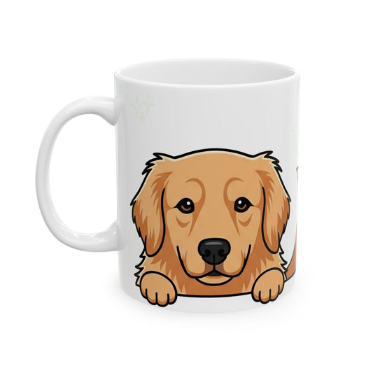 Golden Retriever Peek-a-Boo Mug | Best Golden Retriever Mama Gift