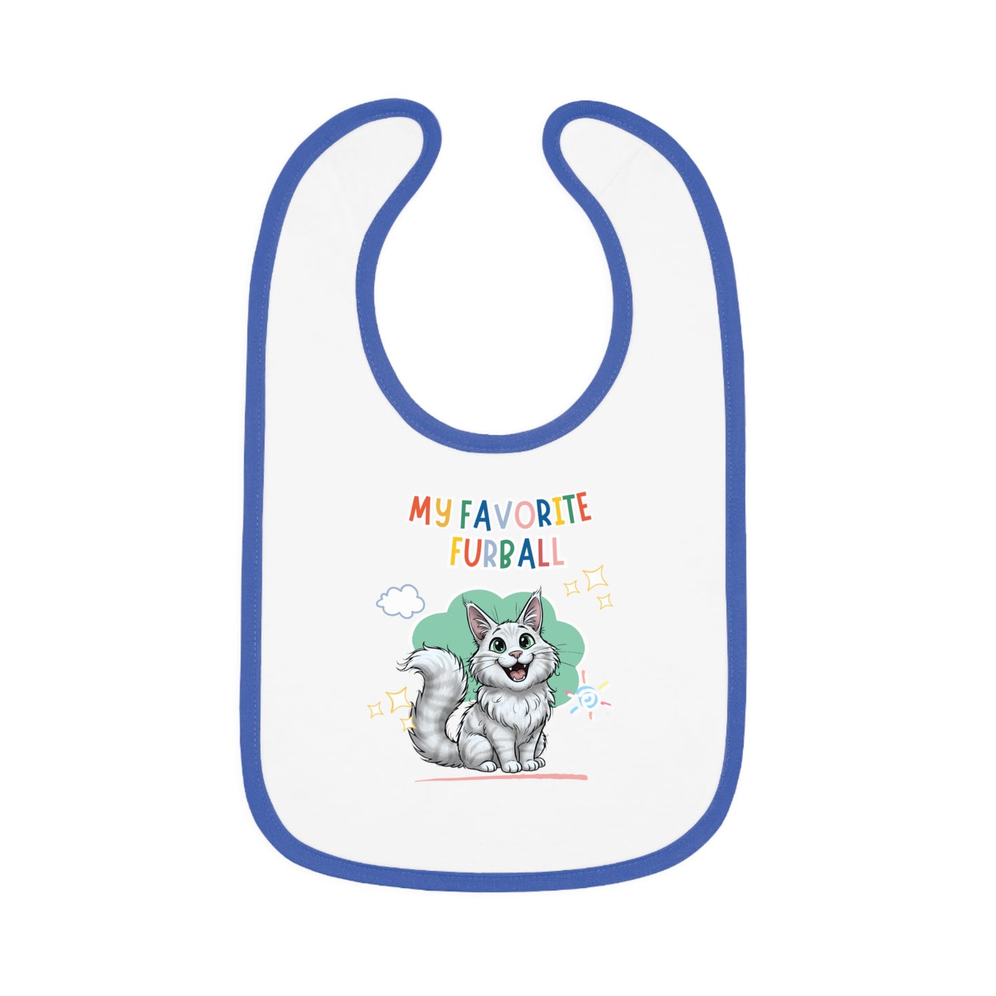 Maine Coon Favorite Furball Baby Bib