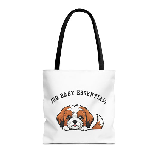 Tibetan Terrier FurBaby Tote Bag