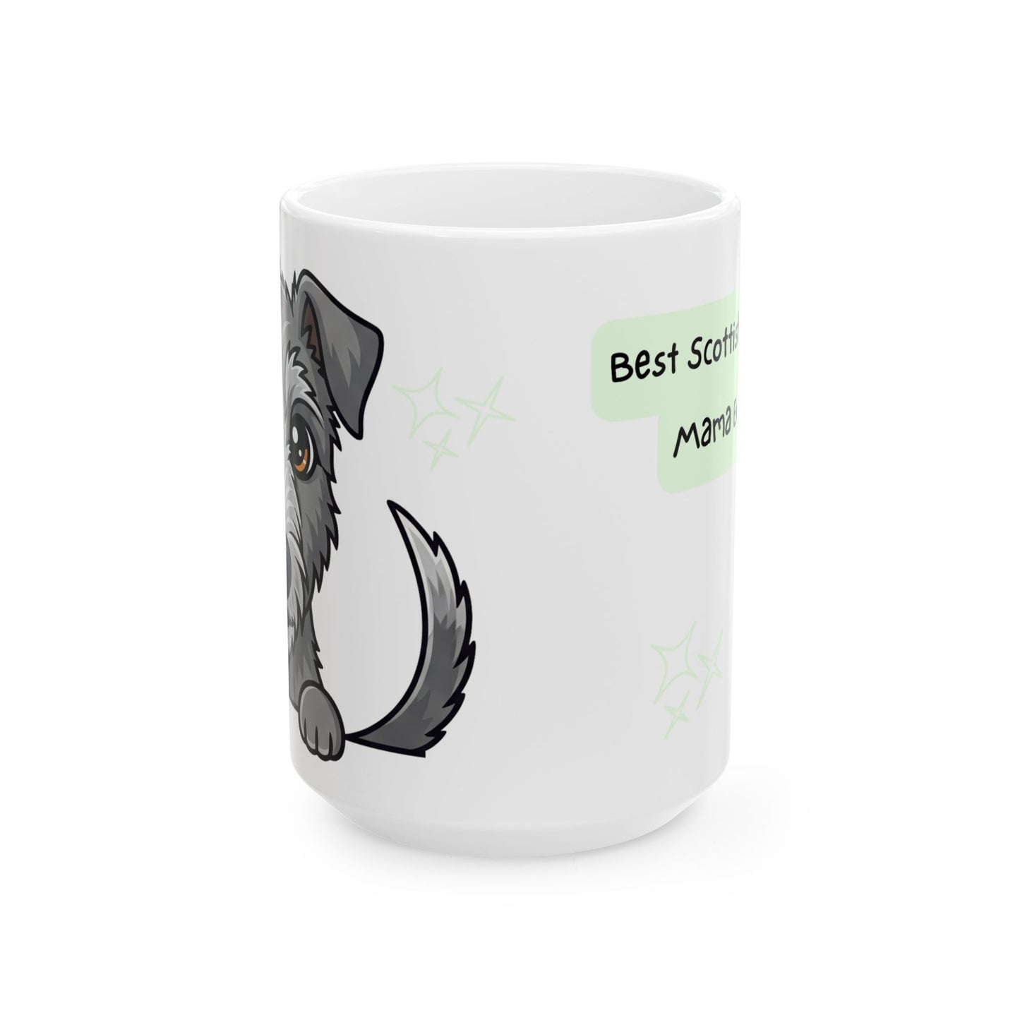 Scottish Deerhound Peek-a-Boo Mug | Best Scottish Deerhound Mama Gift
