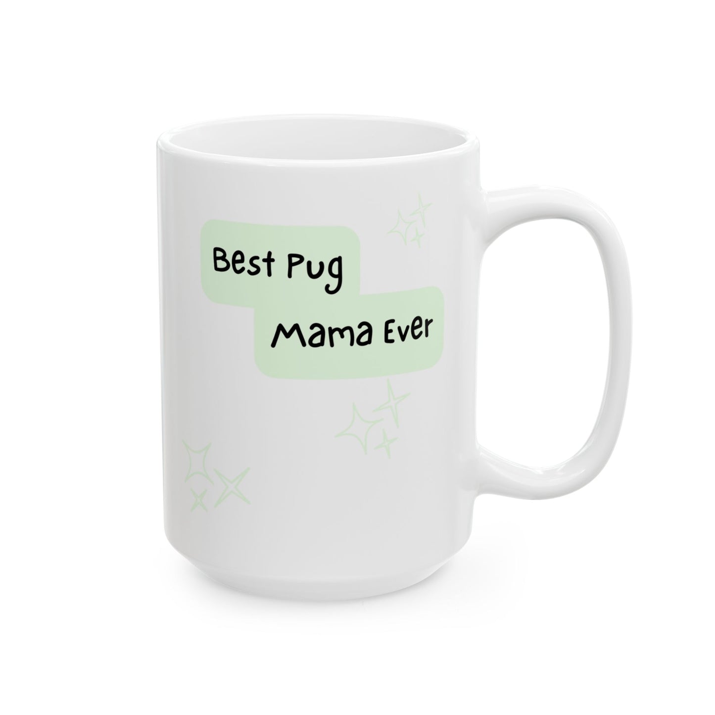 Pug Peek-a-Boo Mug | Best Pug Mama Gift