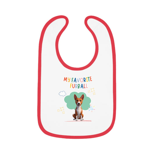 Basenji Favorite Furball Baby Bib