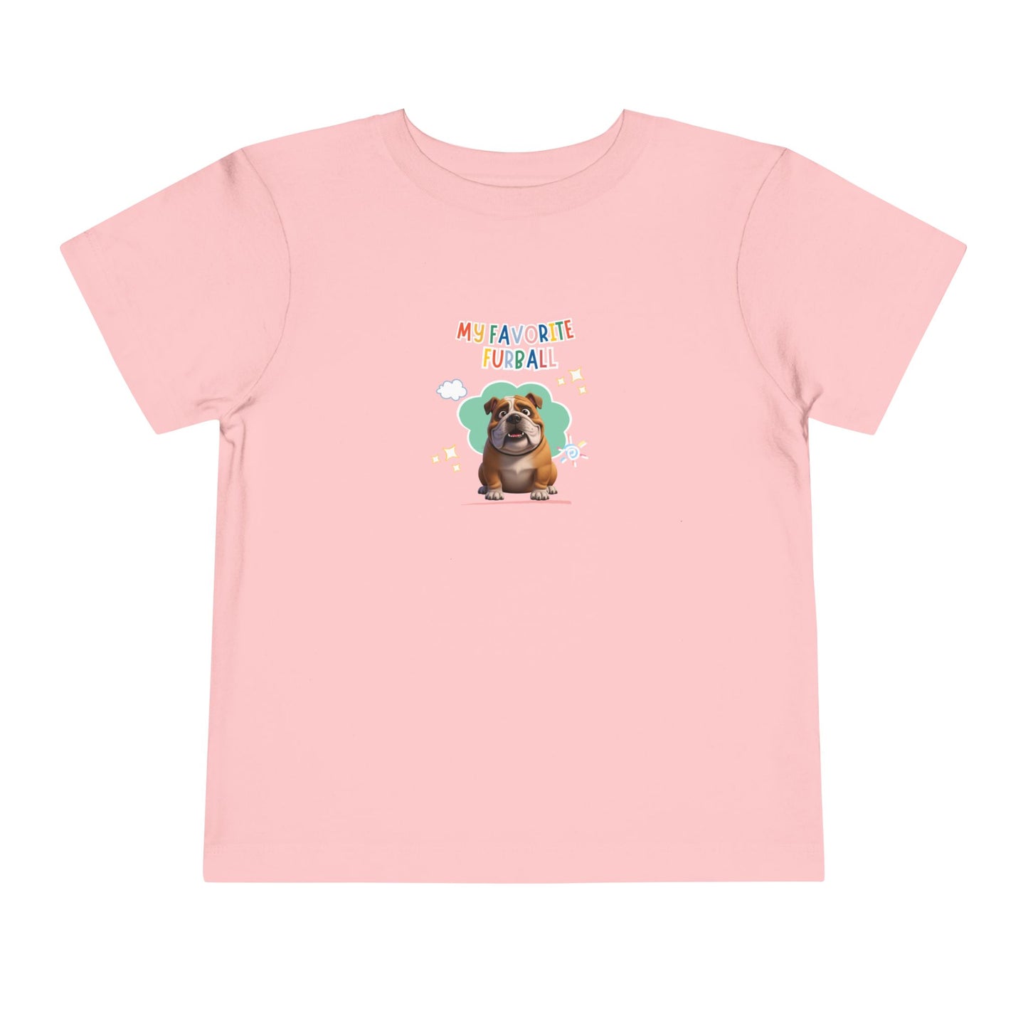 Bulldog Favorite Furball Toddler Tee